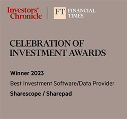 Best Investment Data Award 2023